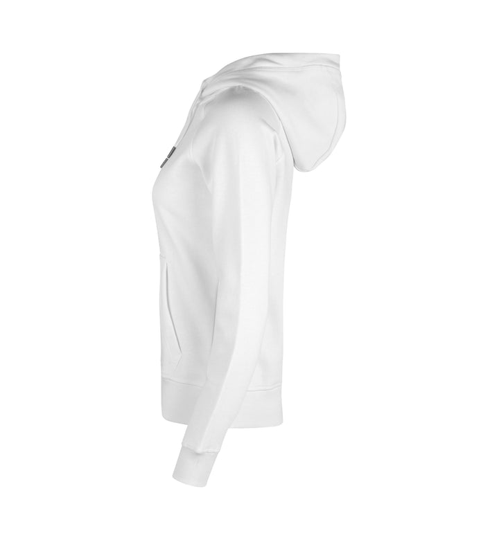 Hoodie CORE | zip | donna - Bianco