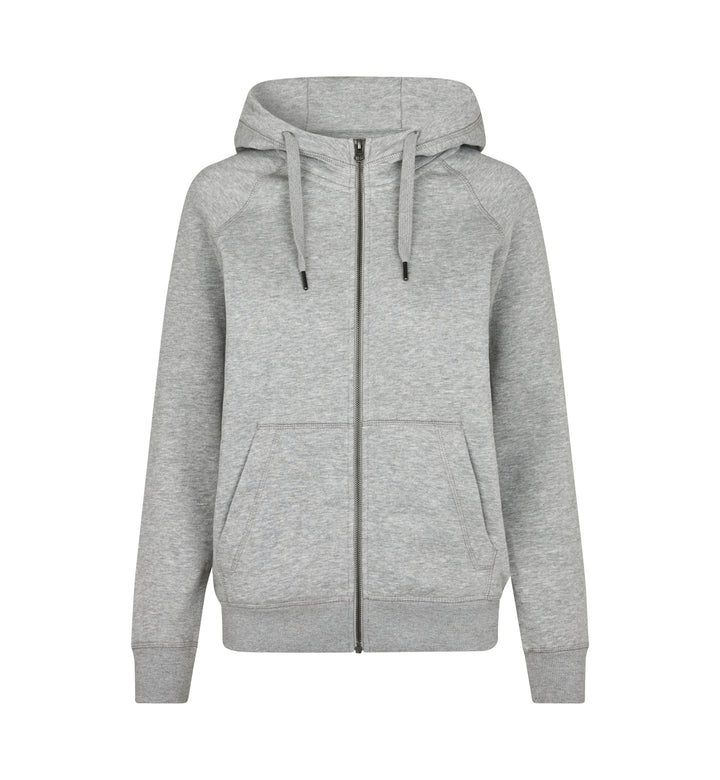 Hoodie CORE | zip | donna - Grigio mélange