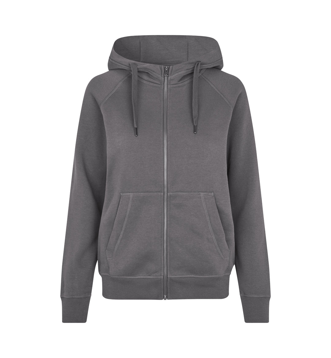 Hoodie CORE | zip | donna - Grigio argento