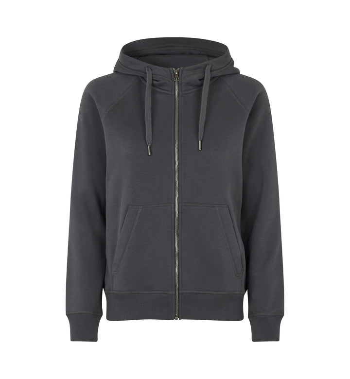 Hoodie CORE | zip | donna - Antracite
