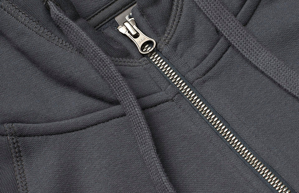 Hoodie CORE | zip | donna - Antracite