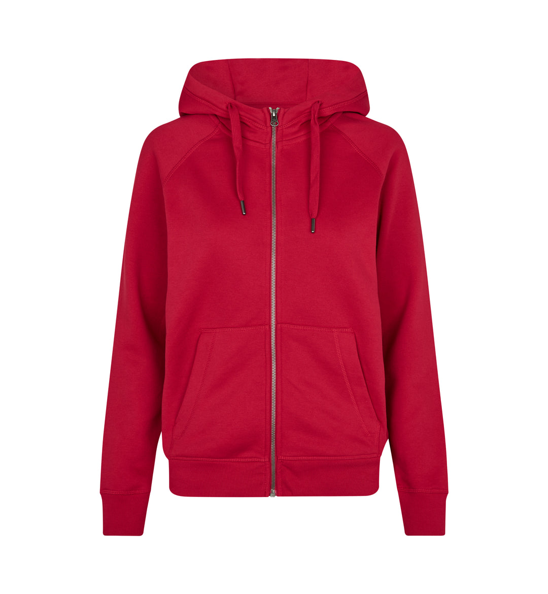 Hoodie CORE | zip | donna - Rosso