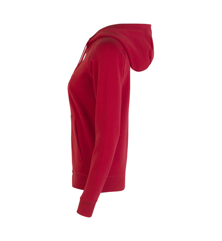 Hoodie CORE | zip | donna - Rosso
