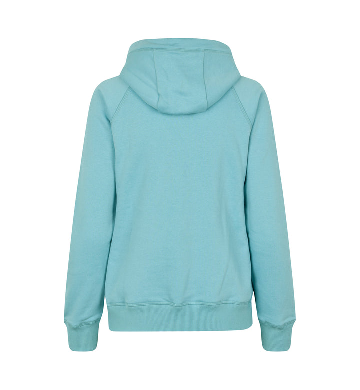 Hoodie CORE | zip | donna - Dusty aqua