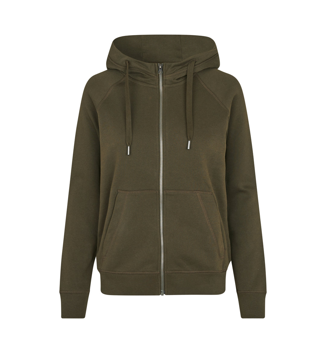 Hoodie CORE | zip | donna - Oliva