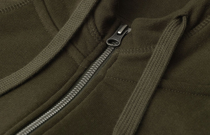 Hoodie CORE | zip | donna - Oliva