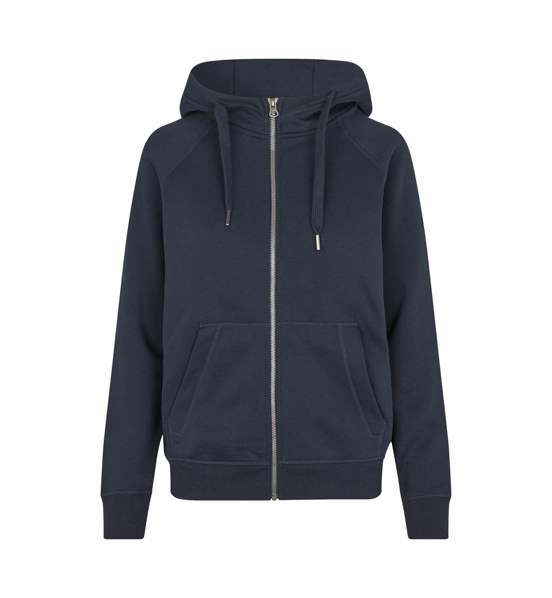 Hoodie CORE | zip | donna - Blu navy