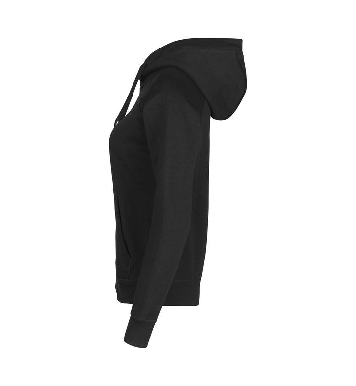 Hoodie CORE | zip | donna - Nero
