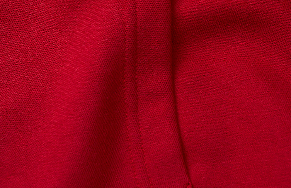 Hoodie morbido | marsupio | unisex - Rosso