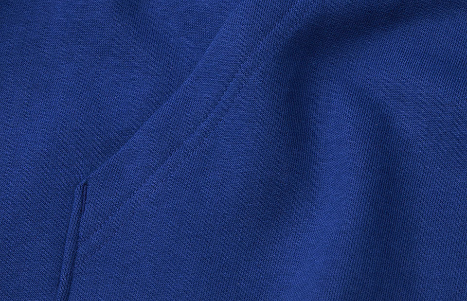 Hoodie morbido | marsupio | unisex - Blu royal
