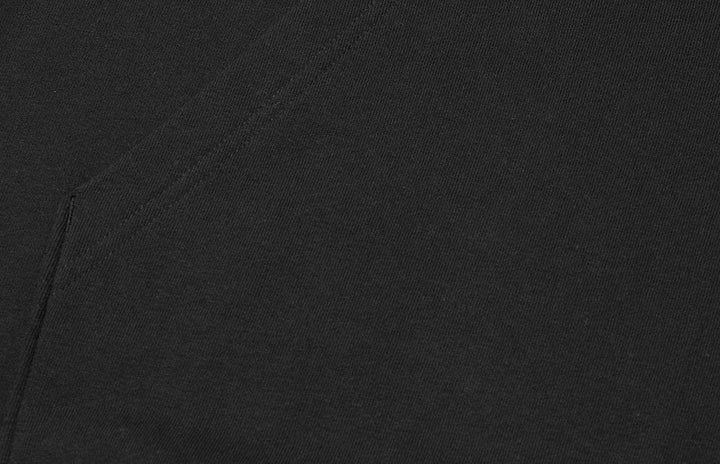 Hoodie morbido | marsupio | unisex - Nero