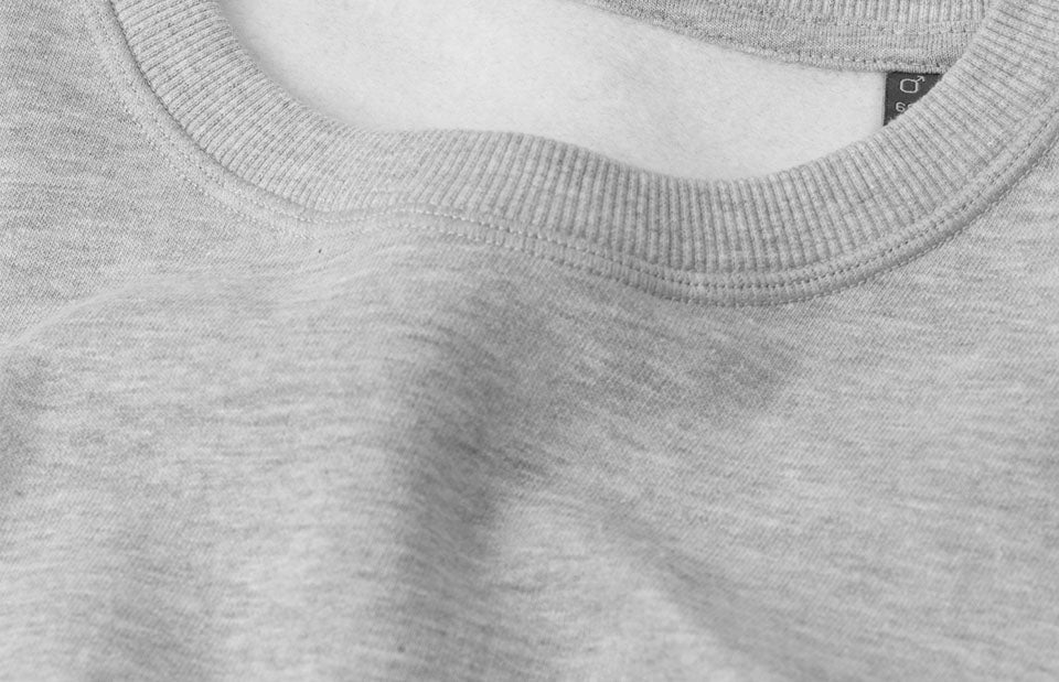 Felpa | biologica - Grigio chiaro mélange