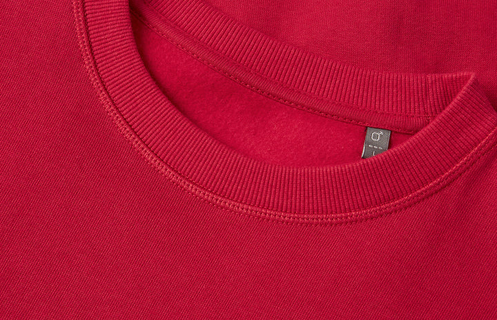 Felpa | biologica - Rosso