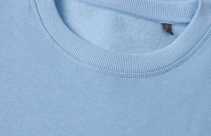 Felpa | biologica - Azzurro
