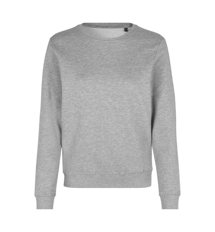 Felpa | biologica | donna - Grigio chiaro mélange