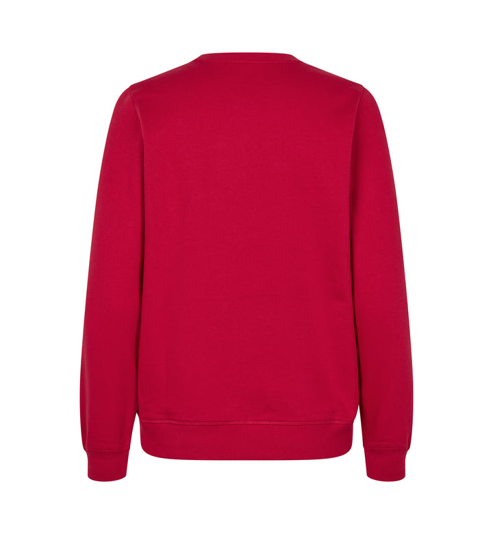 Felpa | biologica | donna - Rosso