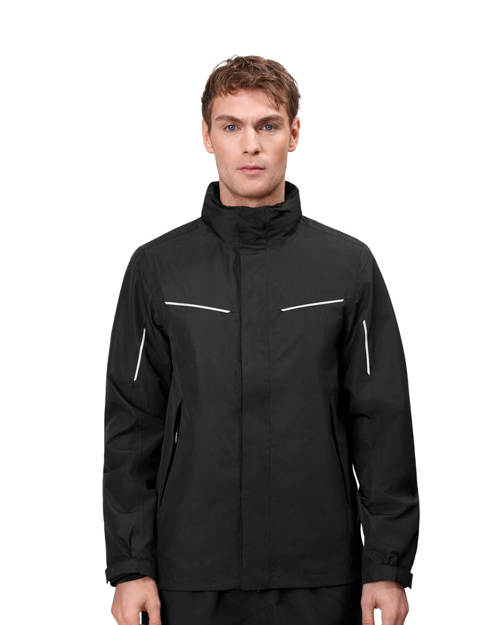 Giacca shell Zip-n-Mix - Nero