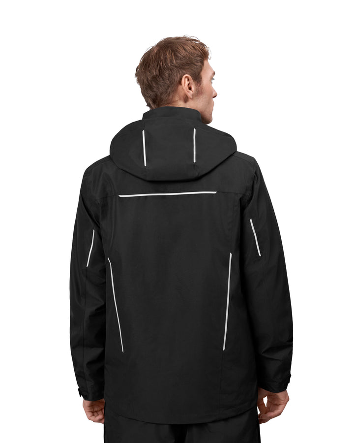 Giacca shell Zip-n-Mix - Nero