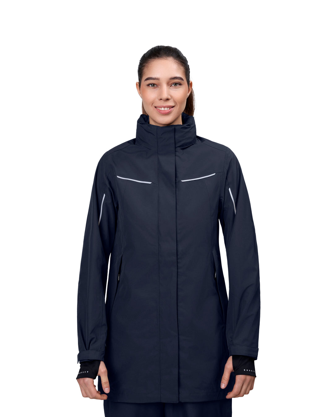 Giacca shell Zip-n-Mix | donna - Blu navy