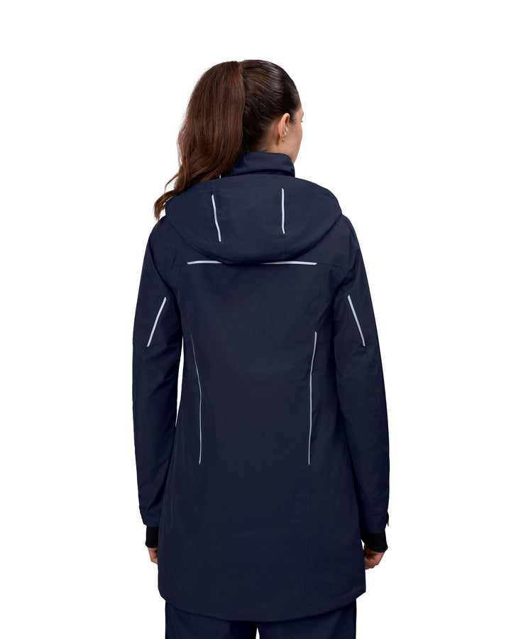 Giacca shell Zip-n-Mix | donna - Blu navy