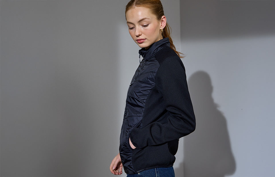 Giacca ibrida | donna - Blu navy