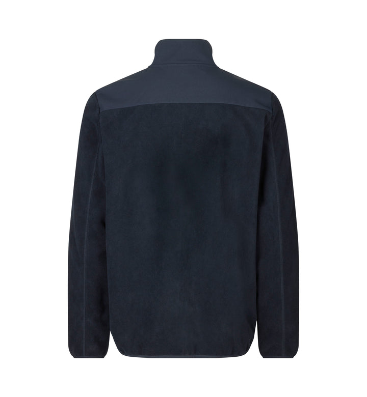 Giacca pile bonded - Blu navy