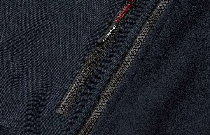 Giacca pile bonded - Blu navy