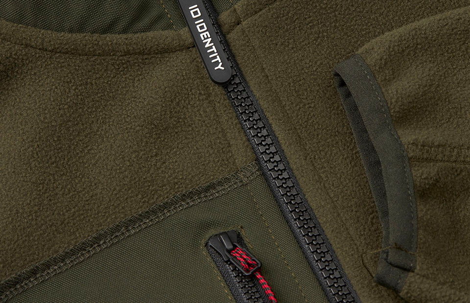 Giacca pile bonded | donna - Oliva