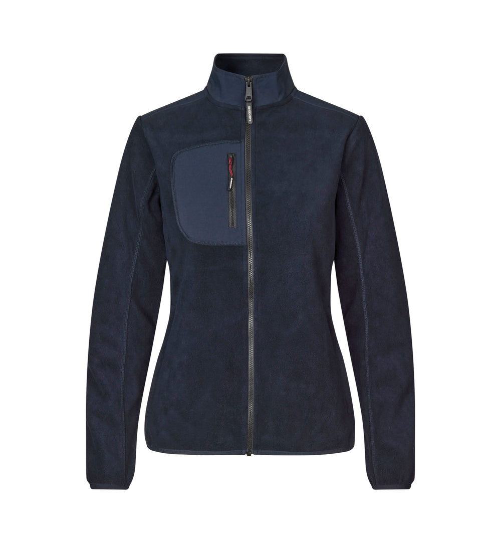 Giacca pile bonded | donna - Blu navy