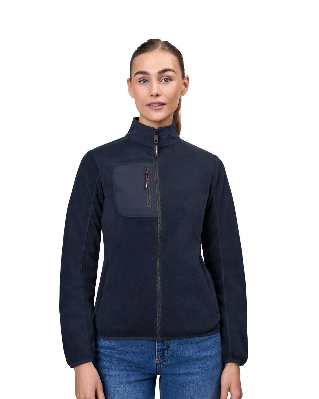 Giacca pile bonded | donna - Blu navy