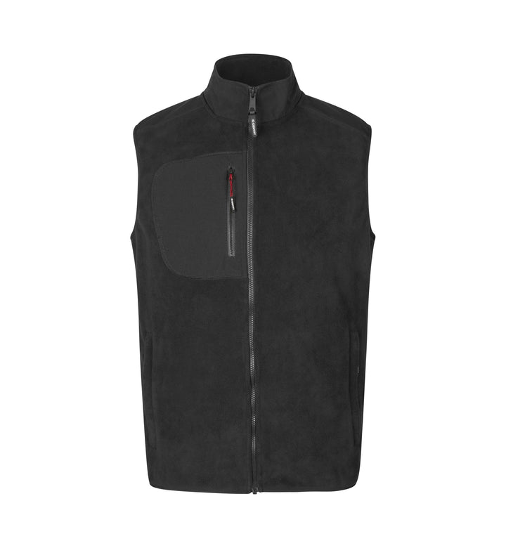 Gilet pile bonded - Nero