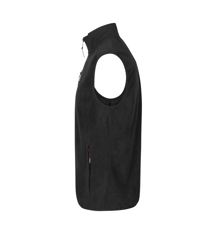 Gilet pile bonded - Nero