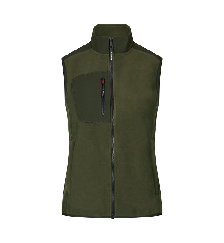 Gilet pile bonded | donna - Oliva