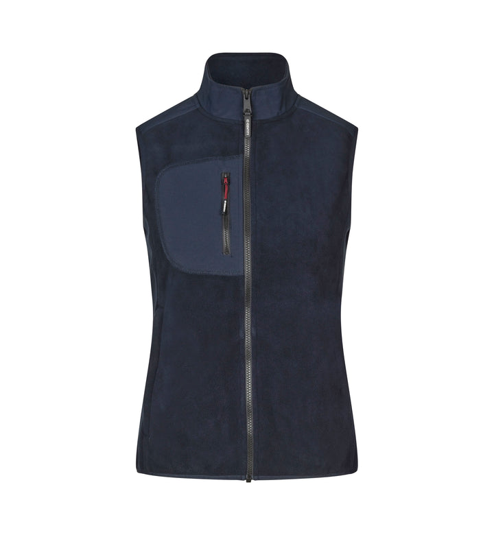 Gilet pile bonded | donna - Blu navy