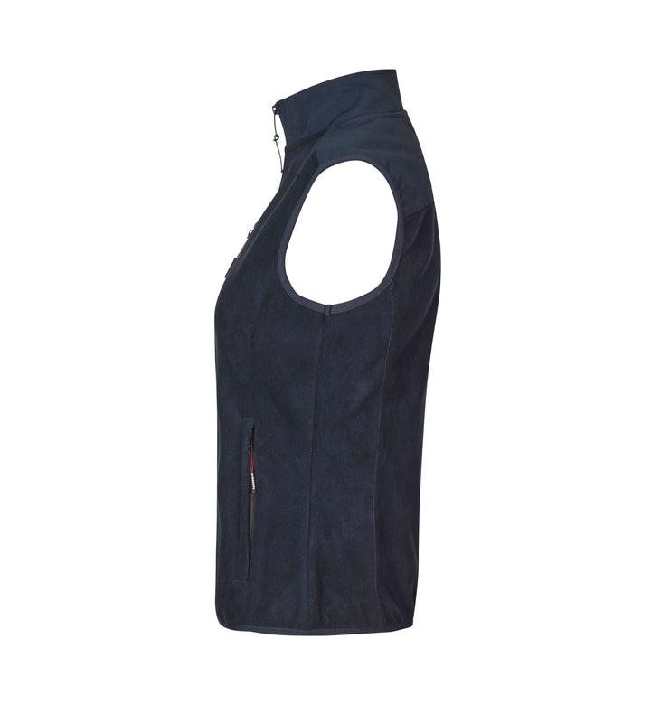 Gilet pile bonded | donna - Blu navy