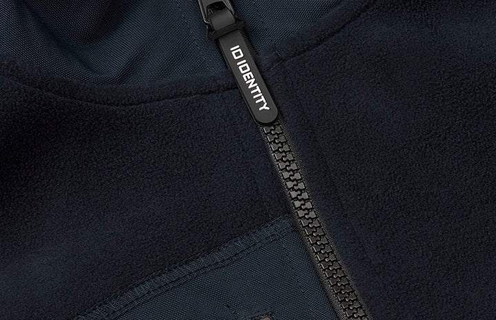 Gilet pile bonded | donna - Blu navy