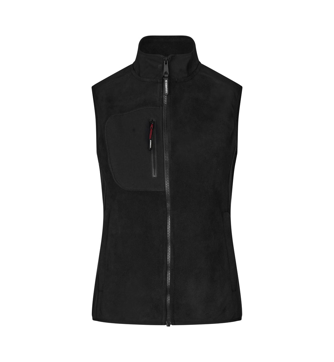 Gilet pile bonded | donna - Nero