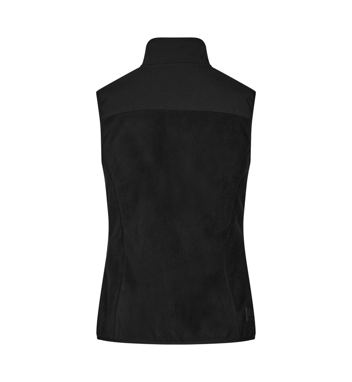 Gilet pile bonded | donna - Nero
