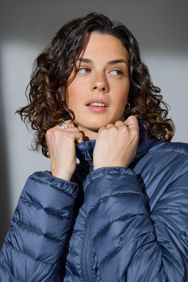 Giacca leggera | imbottita | donna - Stormy blue
