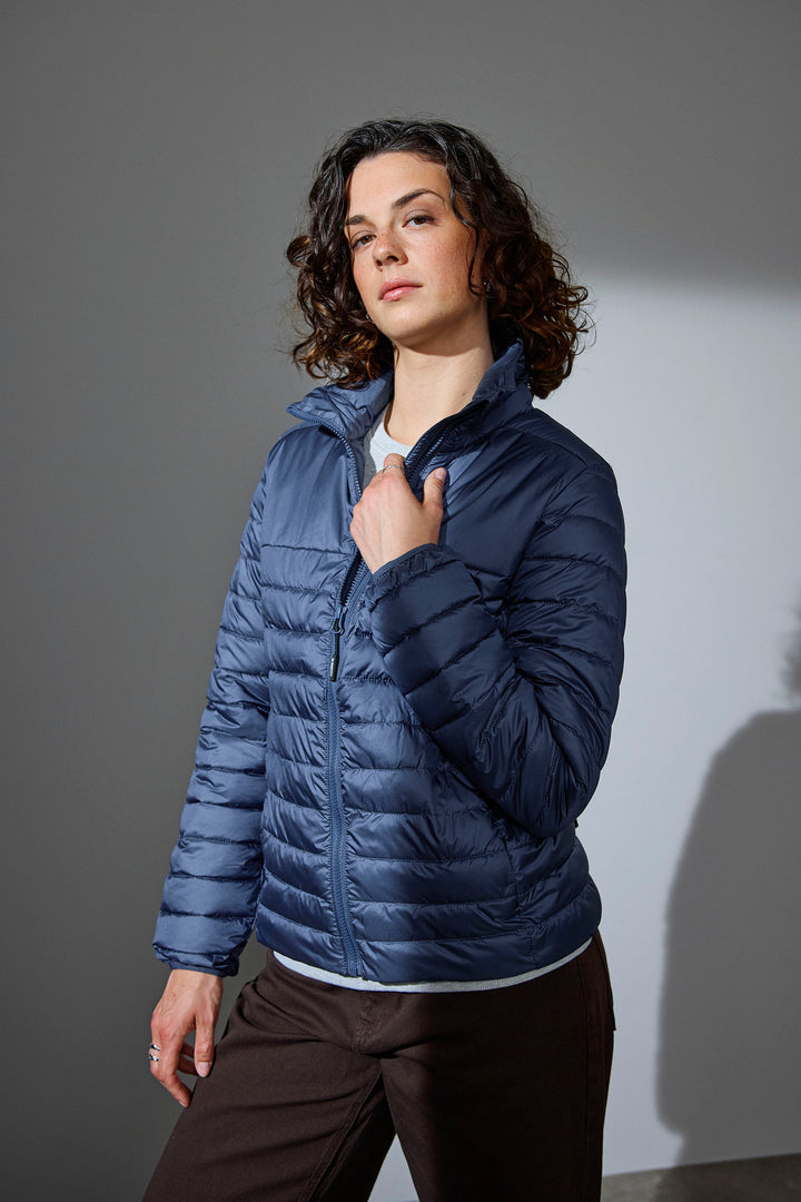 Giacca leggera | imbottita | donna - Stormy blue