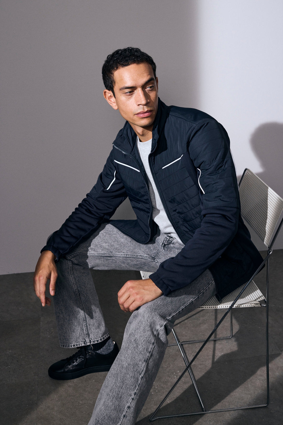 Giacca Zip-n-Mix | ibrida - Blu navy