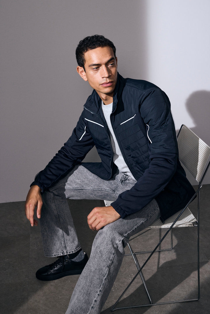 Giacca Zip-n-Mix | ibrida - Blu navy