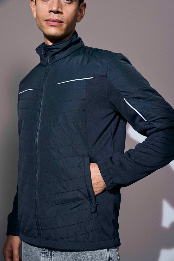 Giacca Zip-n-Mix | ibrida - Blu navy