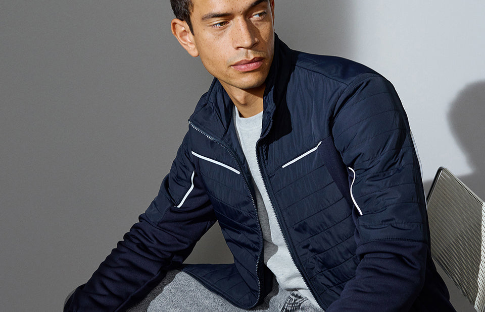 Giacca Zip-n-Mix | ibrida - Blu navy