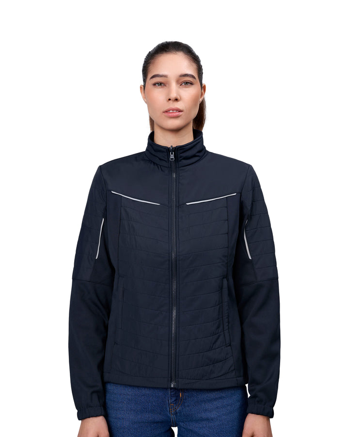 Giacca Zip-n-Mix | ibrida | donna - Blu navy