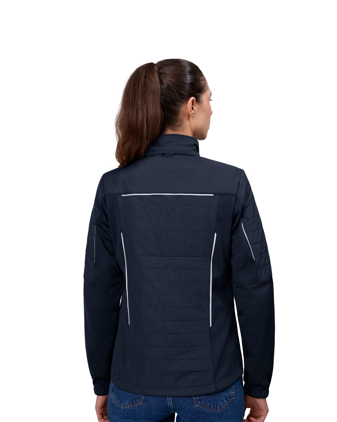 Giacca Zip-n-Mix | ibrida | donna - Blu navy
