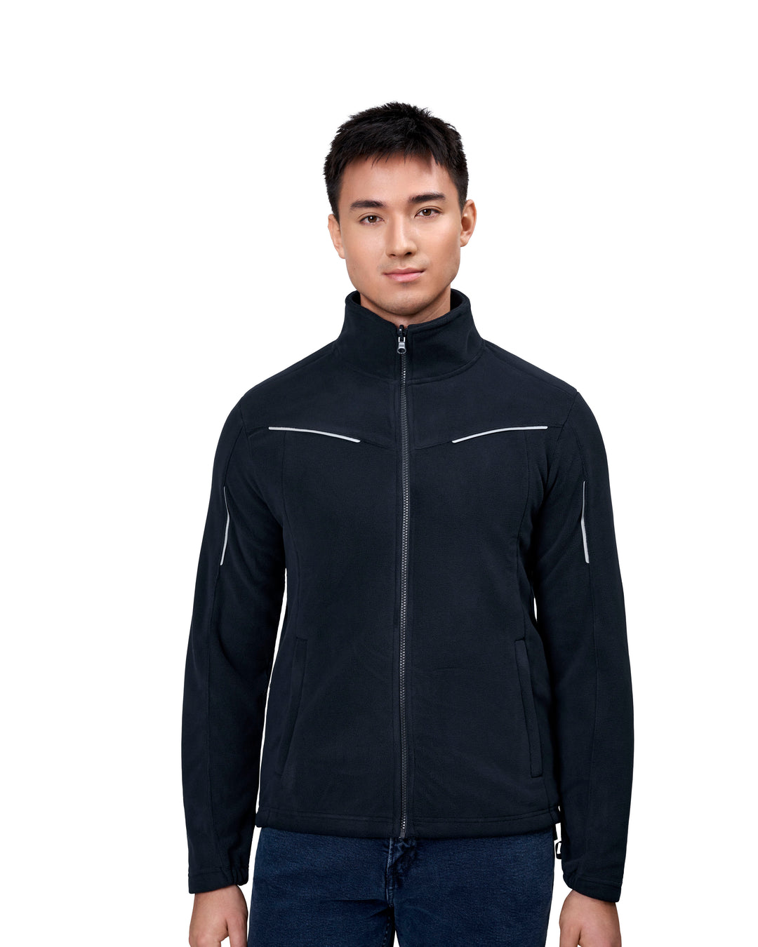 Micropile Zip-n-Mix | riflettente - Blu navy
