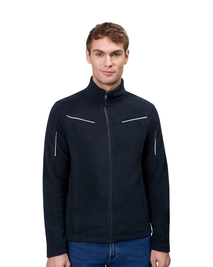 Micropile Zip-n-Mix | riflettente - Blu navy