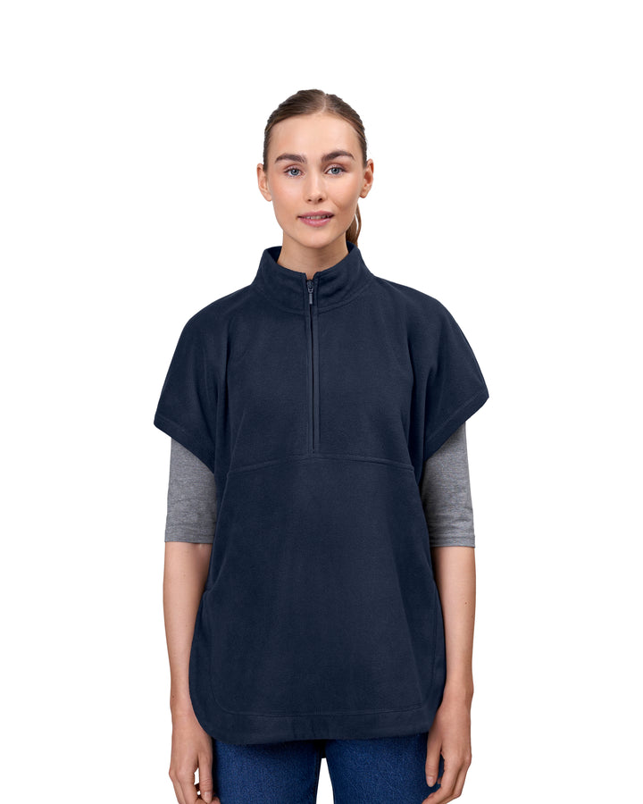 Tunica in pile | unisex - Blu navy
