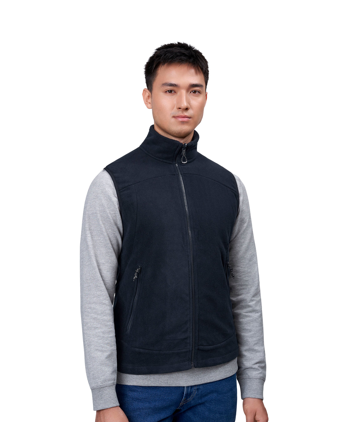 Gilet Active | micropile - Blu navy